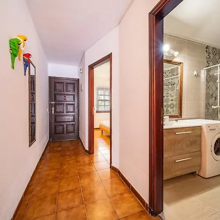 公寓 Tropical Garden, Big Terrace, Pools, Sleeps 4 圣米格尔德阿沃纳